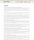 Политика конфиденциальности