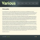 Политика конфиденциальности