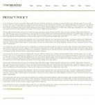 Политика конфиденциальности