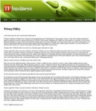 Политика конфиденциальности