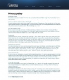 Политика конфиденциальности